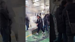 Extrudeuse flottante d'aliments pour poissons de 1000 à 1200 kg/h par voie humide à vendre