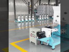 Ligne de machine d'extrusion d'aliments pour poissons flottants Équipement de production de granulés d'aliments pour poissons