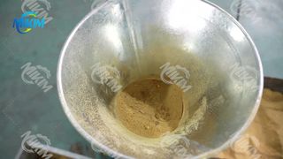 Essai d'une machine à granulés d'aliments pour volailles